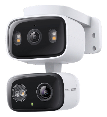 Camara vigilancia 360º Interior / Exterior (Tapo C246D) Doble Lente 2K 3MP, Apertura: F1,6,Distancia focal: 2,8 mm