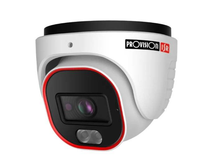 Camara domo AHD 2 MP Full Color (AHD/TVI/VCI), 700 TVL (CVBS), Lente 3.6mm (85°), IR hasta 20 mts, Microfono incorporado, WDR, CoC, IP67