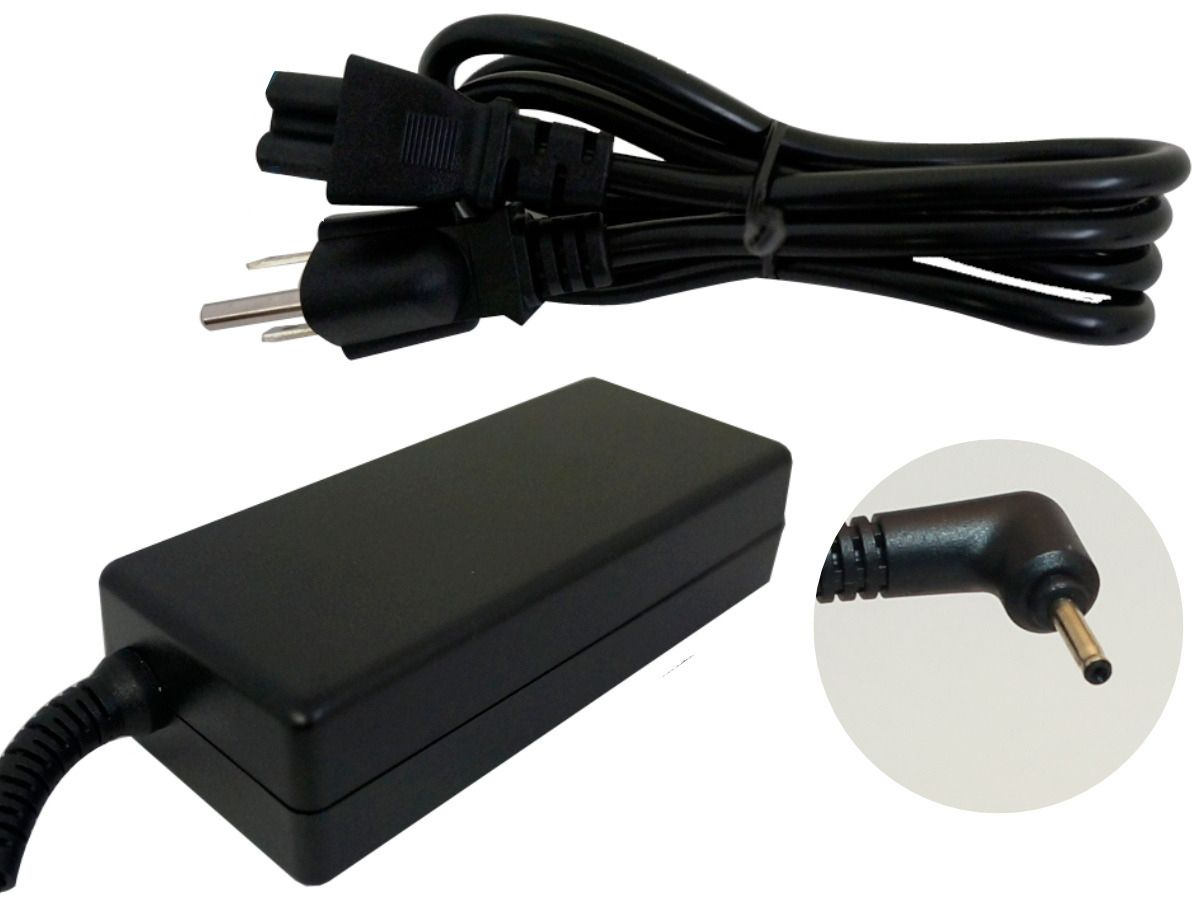 Cargador / Adaptador para Laptop GENERICO AC-ASUS-AGUJA  de 40W 19V-2.1A (2.5*0.7)
