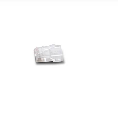 SAXXON S901A - Conector plug RJ45 para cable UTP / CAT5E / Paquete 100 piezas/ 15 Micras