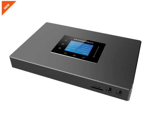 Conmutador IP para hasta 1000 usuarios y 150 llamadas simultaneas, 2 FXS, 2FXO, Plataforma de conferencias y reuniones, WAVE, GDMS