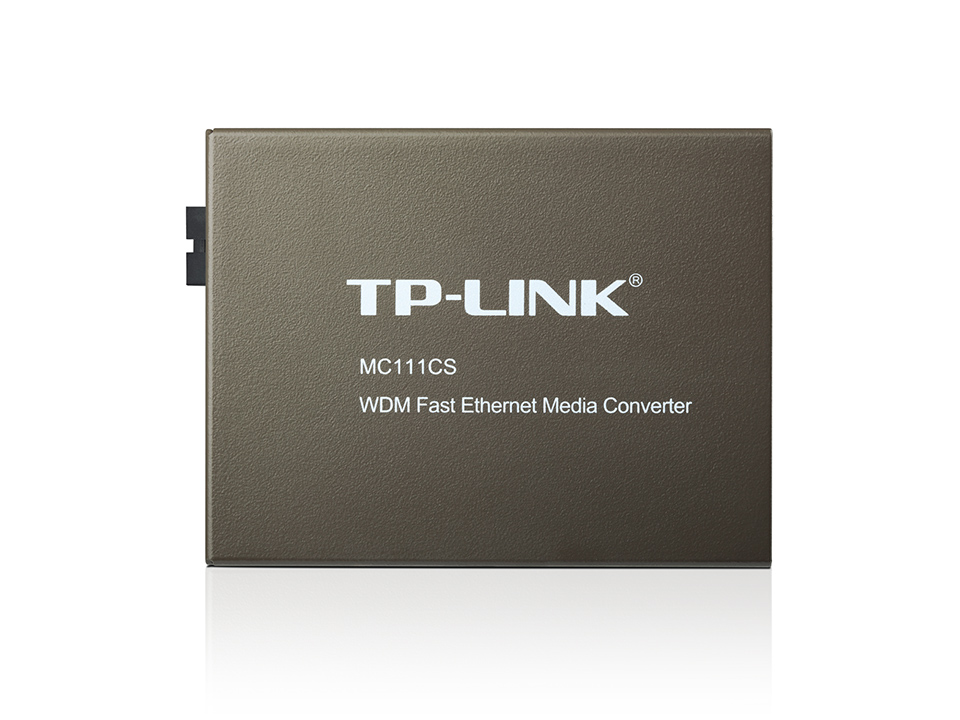 CONVERTIDOR MULTIMEDIA WDM DE 10/100MBPS TP-LINK  MC112CS DE RECEPCIÓN Y TRANSMISIÓN DE DATOS EN UNA FIBRA