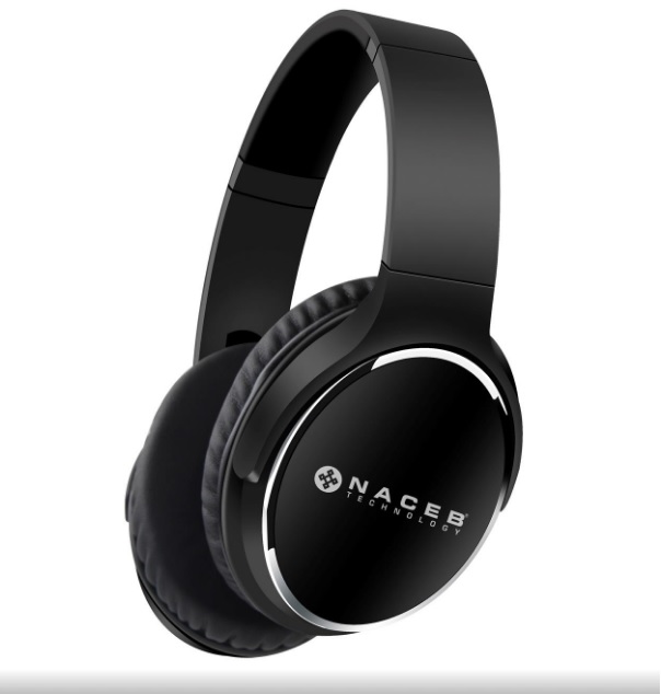 Diadema Bluetooh Fornax Naceb Technology NA-0308N, Negro, Bluetooth BOCNCB660