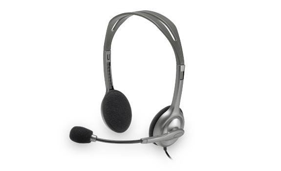 Diadema LOGITECH H111, PC/Juegos, Diadema, Gris, Alámbrico, 3.5 mm (1/8 BOCLOG840