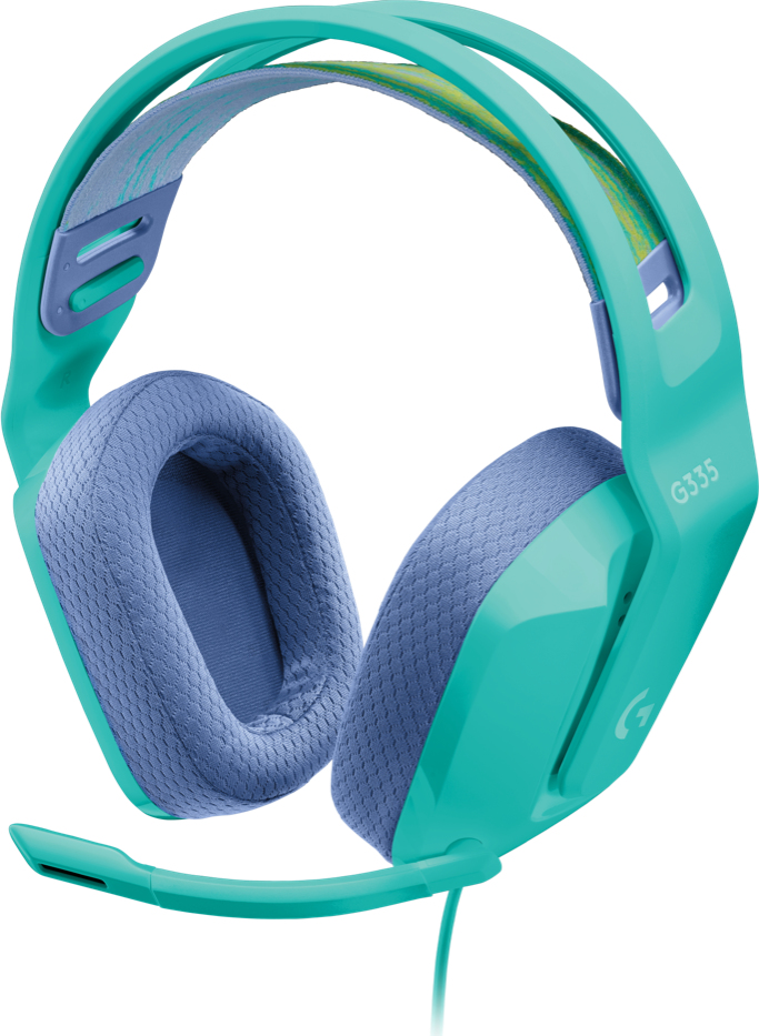 Diademas LOGITECH G335 , Diadema, Menta BOCLOG1760