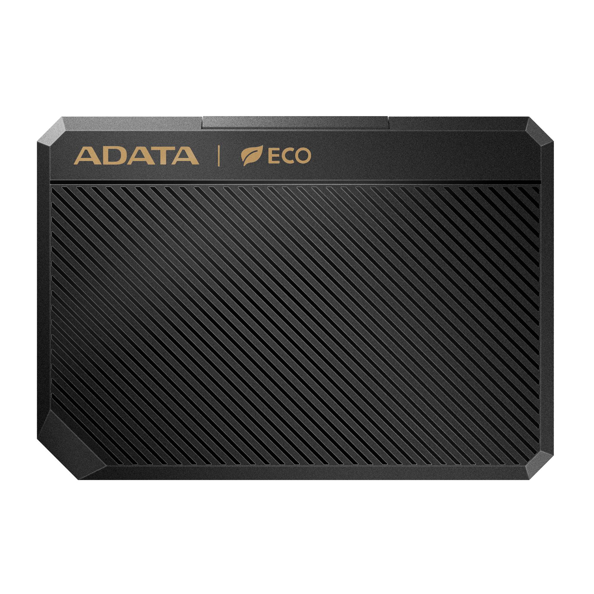 Gabinete externo ADATA EC600 para SSD y Discos Duros 2.5 Pulgadas (7mm y 9.5mm), Interfaz interna SATA,  via USB 3.2 Gen2 (10 Gbps). EC600-BCBK, NEGRO