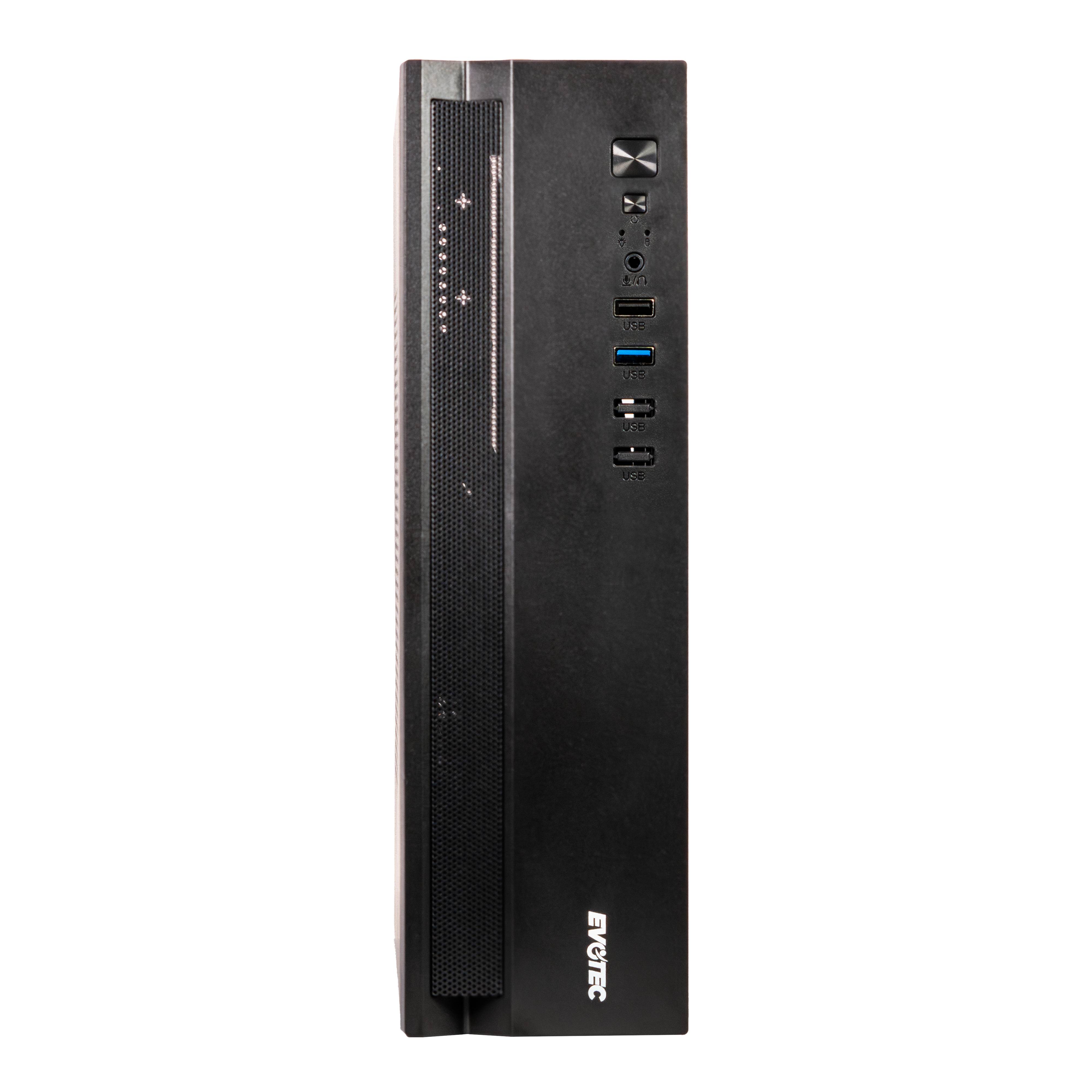 EVOTEC GABINETE SLIM MICRO ATX CON FUENTE 500W CÓRDOBA EV-1027 GABEVO570