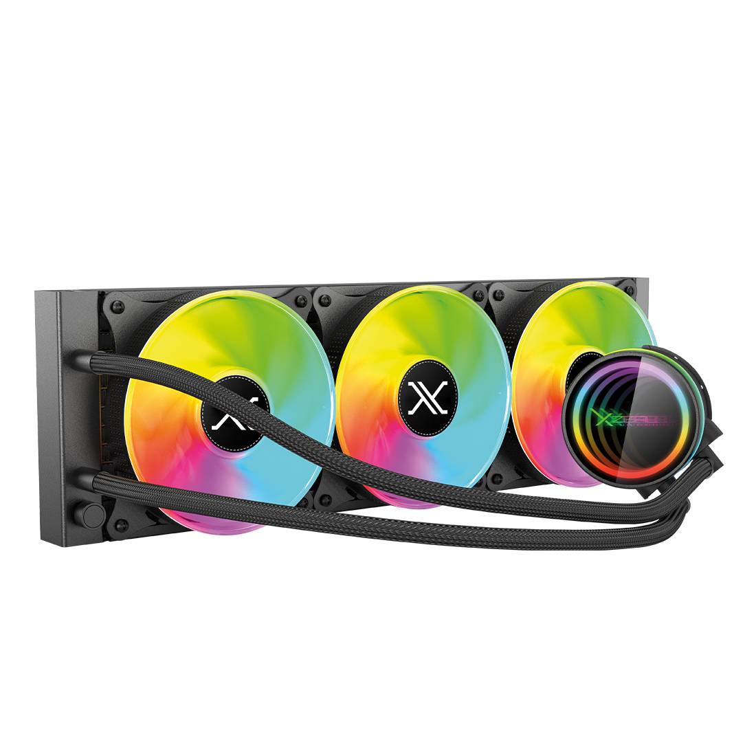 Enfriamiento Liquido REDONDO XZ411 NEGRO. XZCO411B. VENSTY040