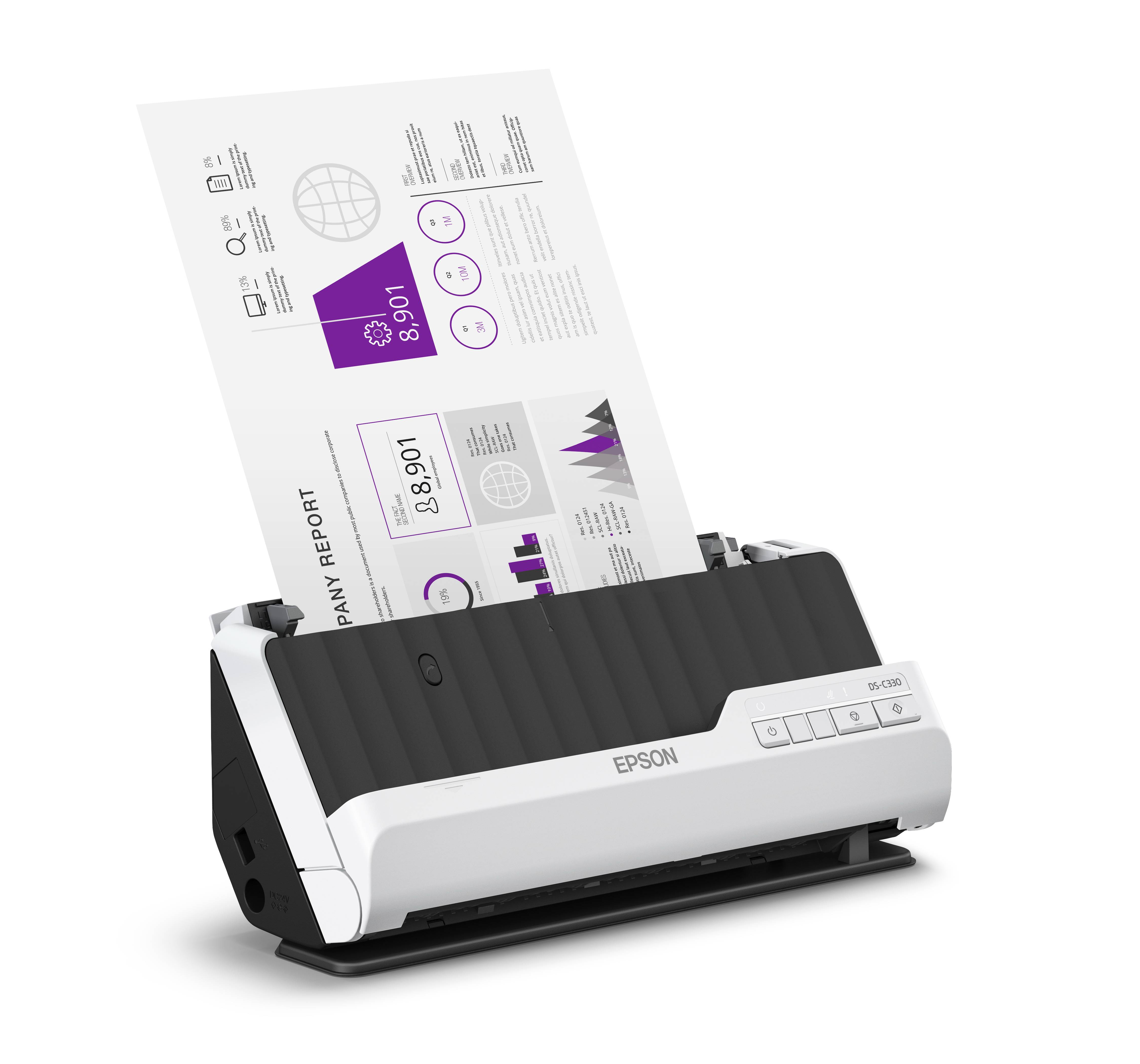 Epson Escáner DS-C330 (B11B272201) SCAEPS850