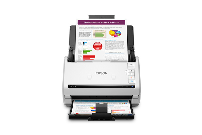 Escáner EPSON DS-770 II, Alimentación vertical, escáner dúplex, 7000 páginas SCAEPS790