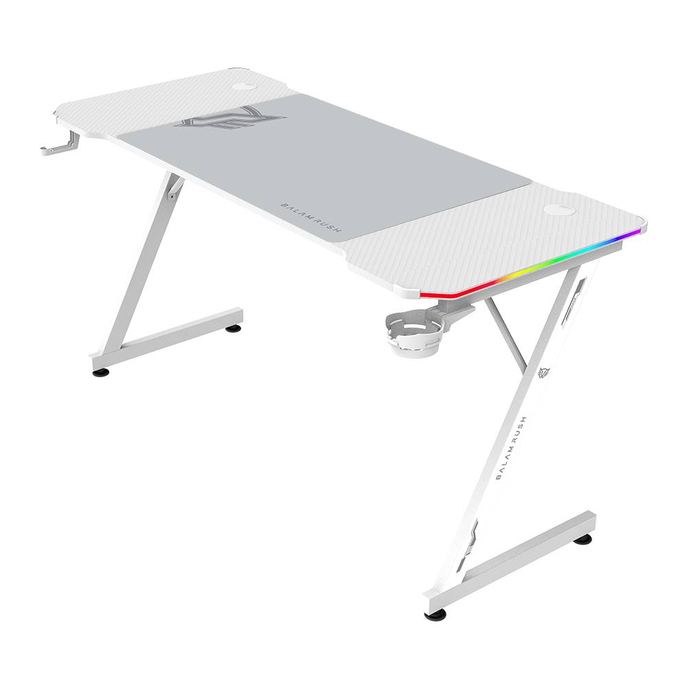 Escritorio Gamer Ergonómico  Olympus Spot Glow MRX6000 Balam Rush Legend Series Escritorio Gamer Ergonómico 140 x 60cm, Iluminación RGB ESCBLR070