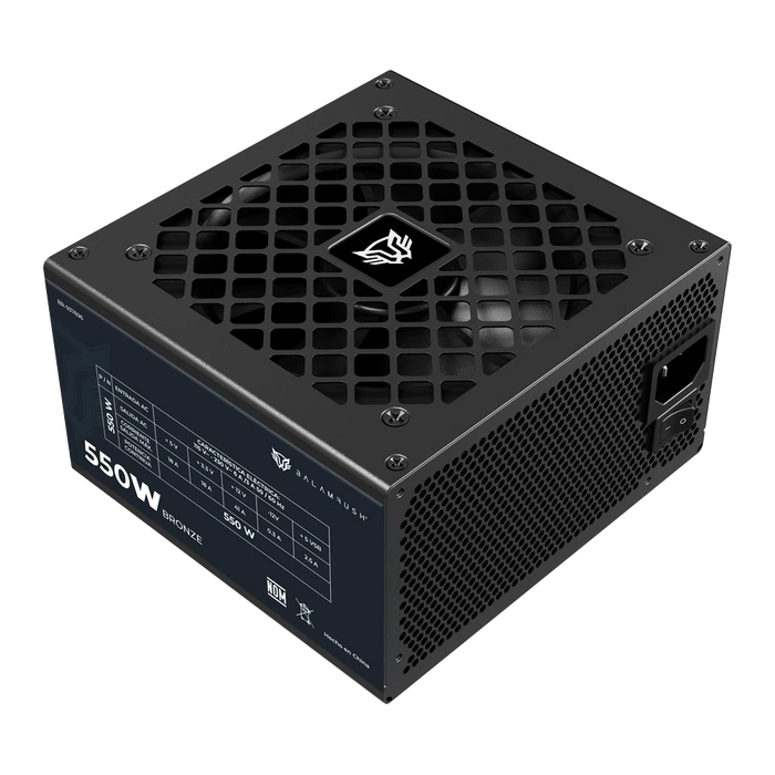 Fuente de Poder 550W 80 Plus Bronce BALAM RUSH  GR BURST GR550B LEGEND SERIES. GABBLR510