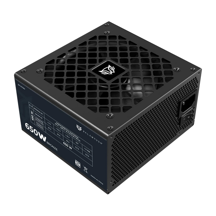 Fuente de Poder 650W 80 Plus Bronce BALAM RUSH GR BURST GR650B LEGEND SERIES. GABBLR500