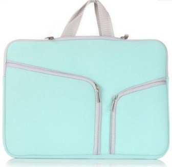 Funda, 15.4 Pulgadas, p/Laptop, Neopreno, Menta, BROBOTIX 457896M