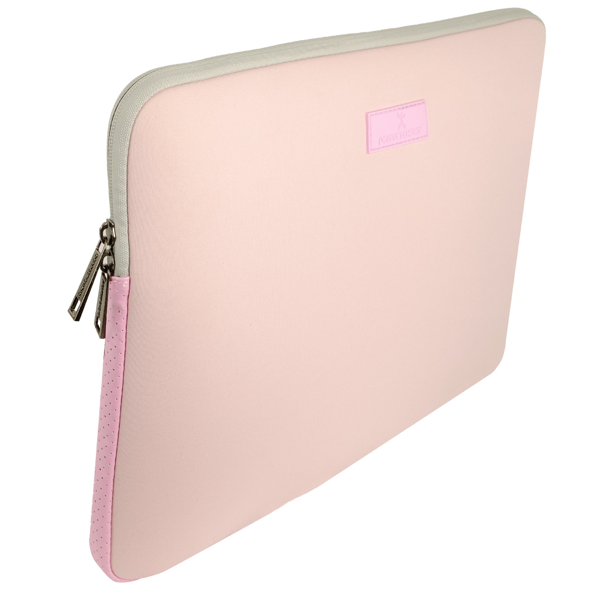 Funda para Laptop 15 Pulgadas Material Neopreno Ligero y Acolchado Bagiq Color Rosa | PERFECT CHOICE MALGEN4150