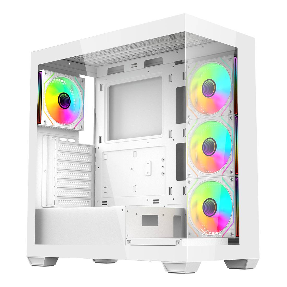 GABINETE GAMER MID TOWER XZEAL XZCGB08W GABSTY320