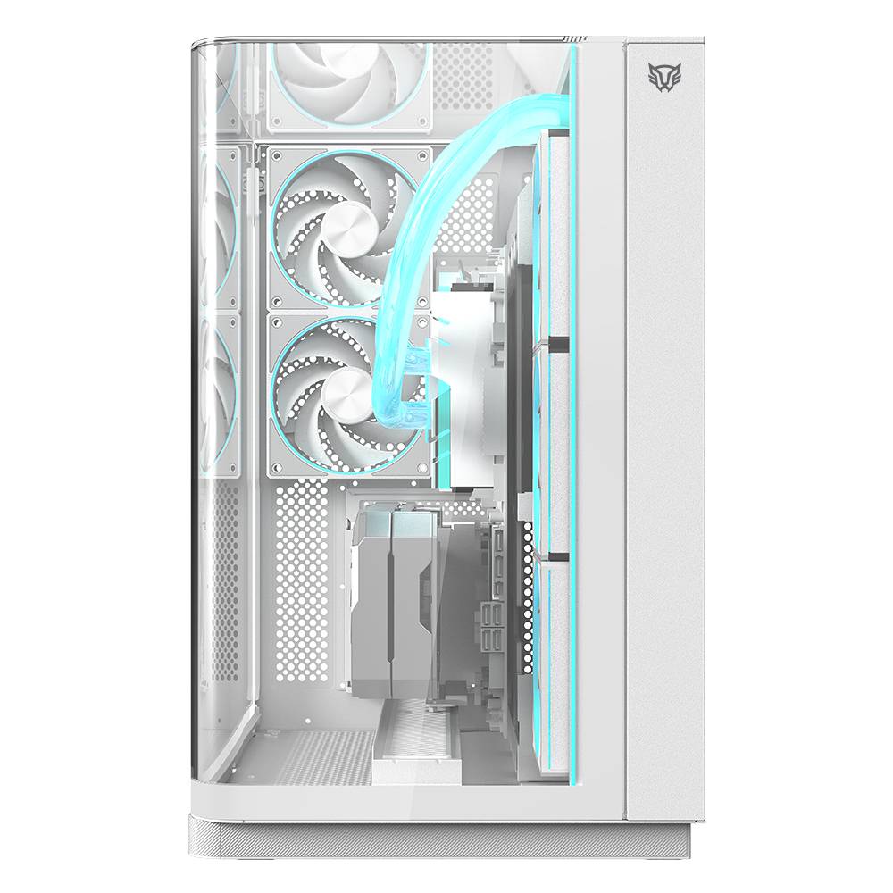 Gabinete Gamer Media Torre Tank Expert Curve 7800 Legend Series, Factor: Micro ATX, Mini ATX, Panel Curvo Cristal Templado GABBLR1050