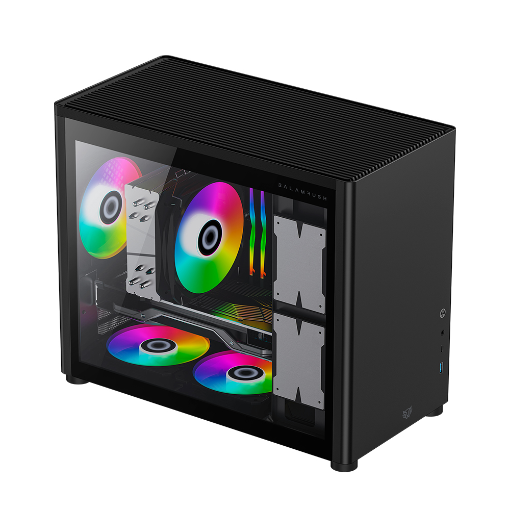 Gabinete Gamer Micro Torre ATX Eris Jet GI985 GABBLR290