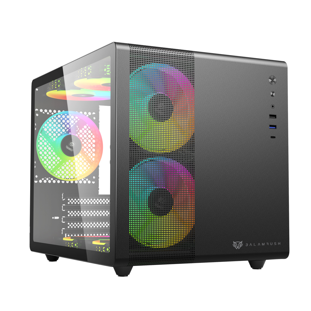 Gabinete Gamer Mini ITX Tank Mini GI930 Legend Series GABBLR330
