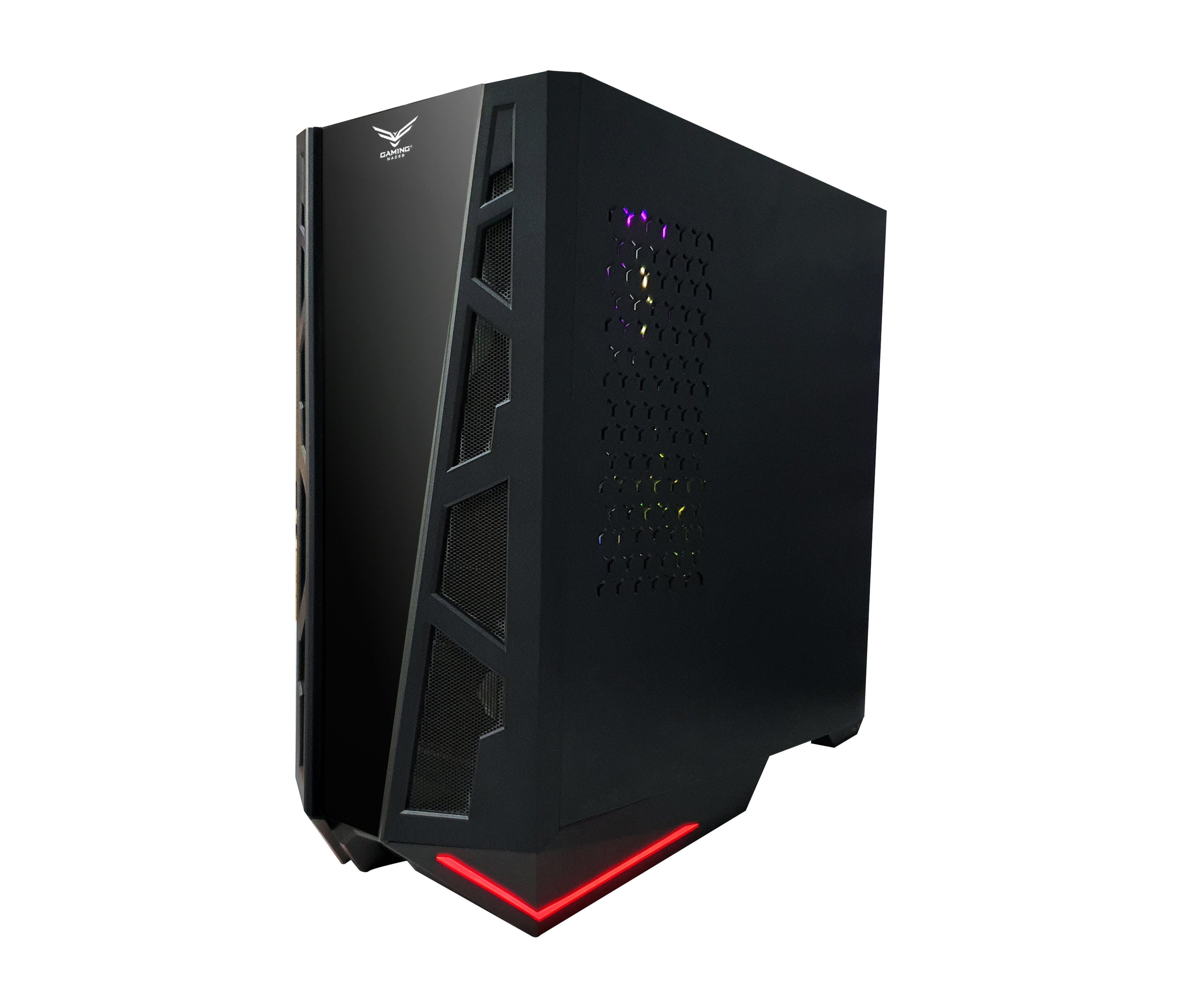 Gabinete Gaming Colosus  Naceb Technology NA-0610, Gabinete, Negro GABNCB110