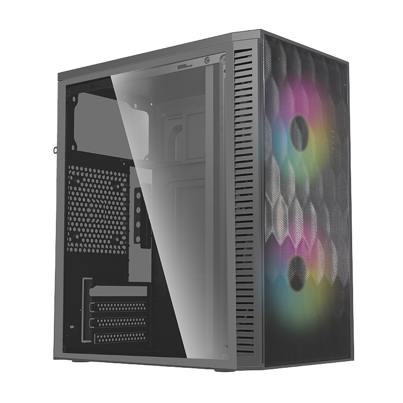 Gabinete compacto mini Torre Fuji GC470 Advanced Series GABACT330
