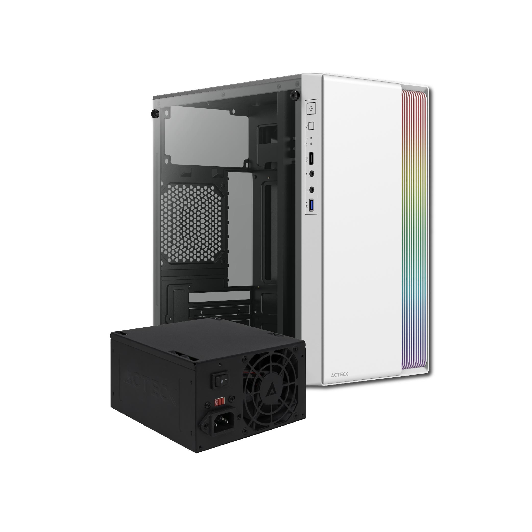 Gabinete micro Torre Fusión II GI440 Advanced Series GABACT290