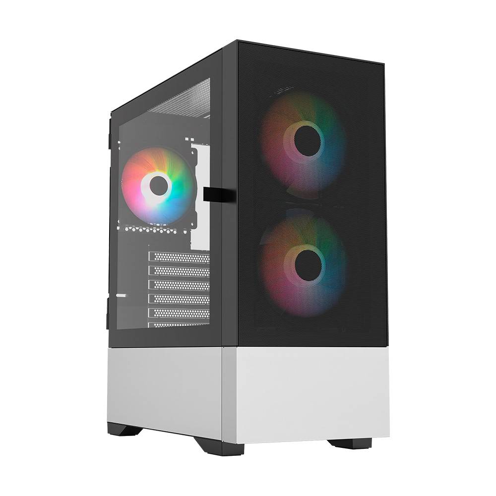 Gabinetes Gaming Balam Rush Nitrox Aircool  5500ABW Legend Series GABBLR750