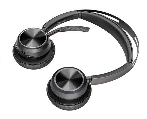 HP Poly Voyager Focus 2, Bluetooth para moviles y computadora, con cable USB-C/A ACCPTS2410
