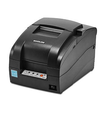 Impresora de tickets Bixolon, matricial de tickets, con puerto USB, serie, velocidad de impresión de 5.1 lps