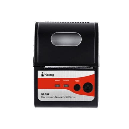 Impresora Nextep Térmica Portátil 58mm USB, Bluetooth 2.0, RS232/90 mm/seg, Cortador Manual IMPNTE030