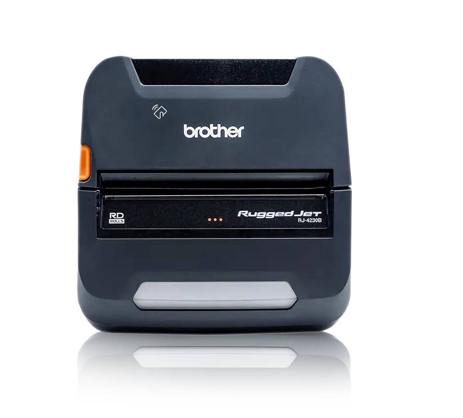 Impresora portatil para etiquetas y tickets Brother RJ4230BL, térmica directa, USB, Mfi, BT, imprime etiquetas y tickets de hasta 4.09 pulgadas de ancho IMPBRT890