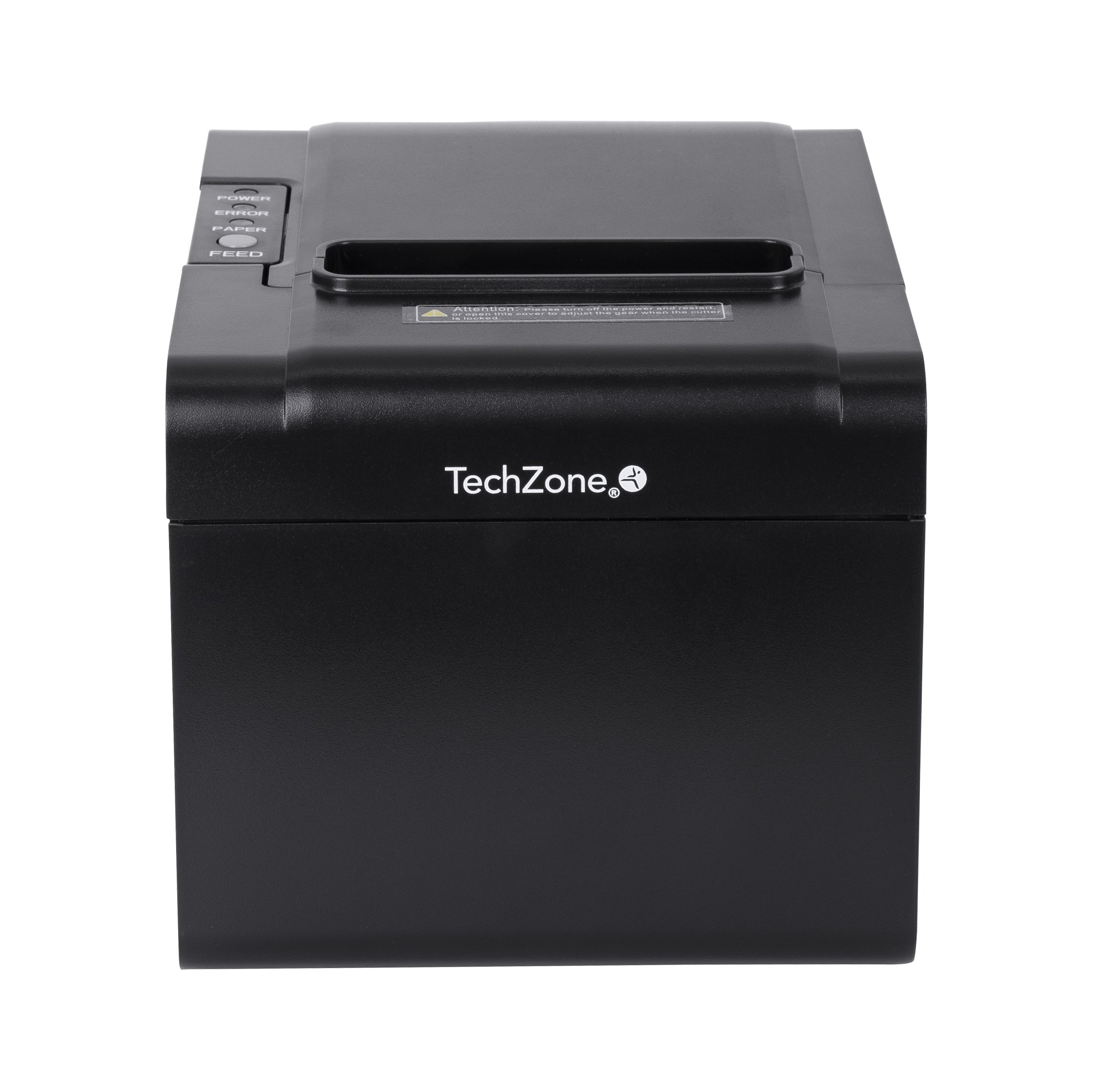 Impresora termica TechZone TZBE102 de 80mm, vel de 250mm/s, 203 DPI´s, USB-SERIAL-RJ45-RJ11, cortador automatico, 1 año de garantía IMPTCH050