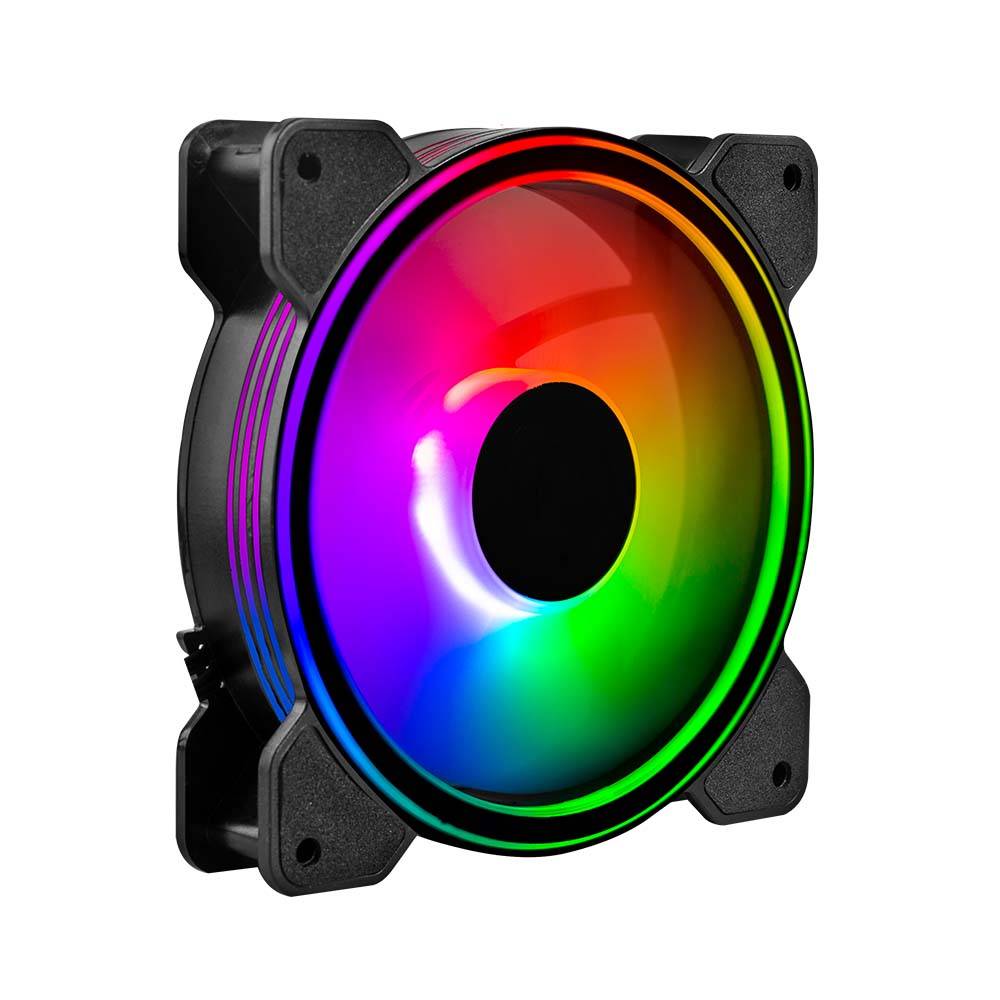 Kit 3 Ventiladores de 120mm ARGB Balam Rush Eolox Blaze EX50K Velocidad: 1500 Rpm Flujo de aire: 28.76 CFM VENBLR150