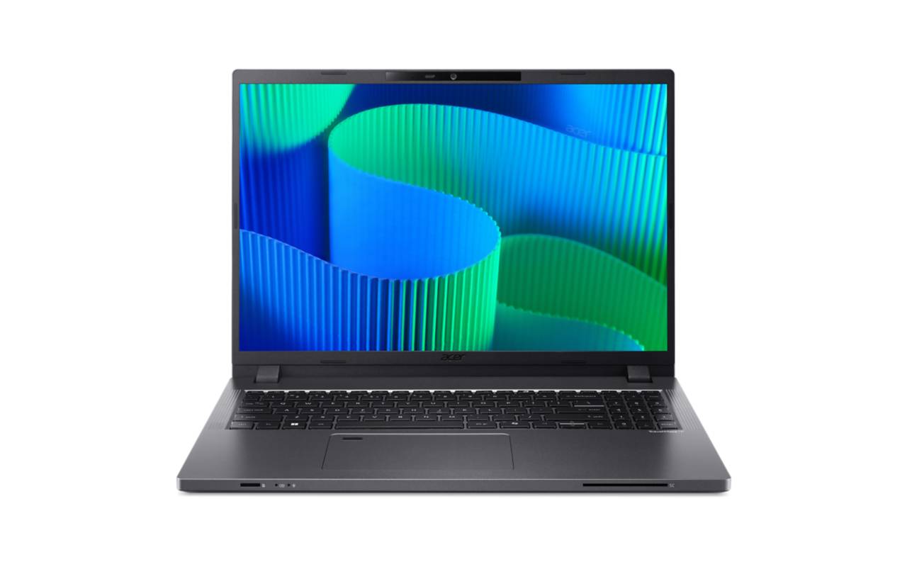 LAPTOP ACER TRAVELMATE P2 16 CORE I5-1335U; PANTALLA 16 1920 X 1200; 8 GB DDR5; 512 GB SSD; WINDOWS 11 PRO; 1 AÑO DE GARANTÍA + 1 AÑO CONTRA ROBO COMACR9740