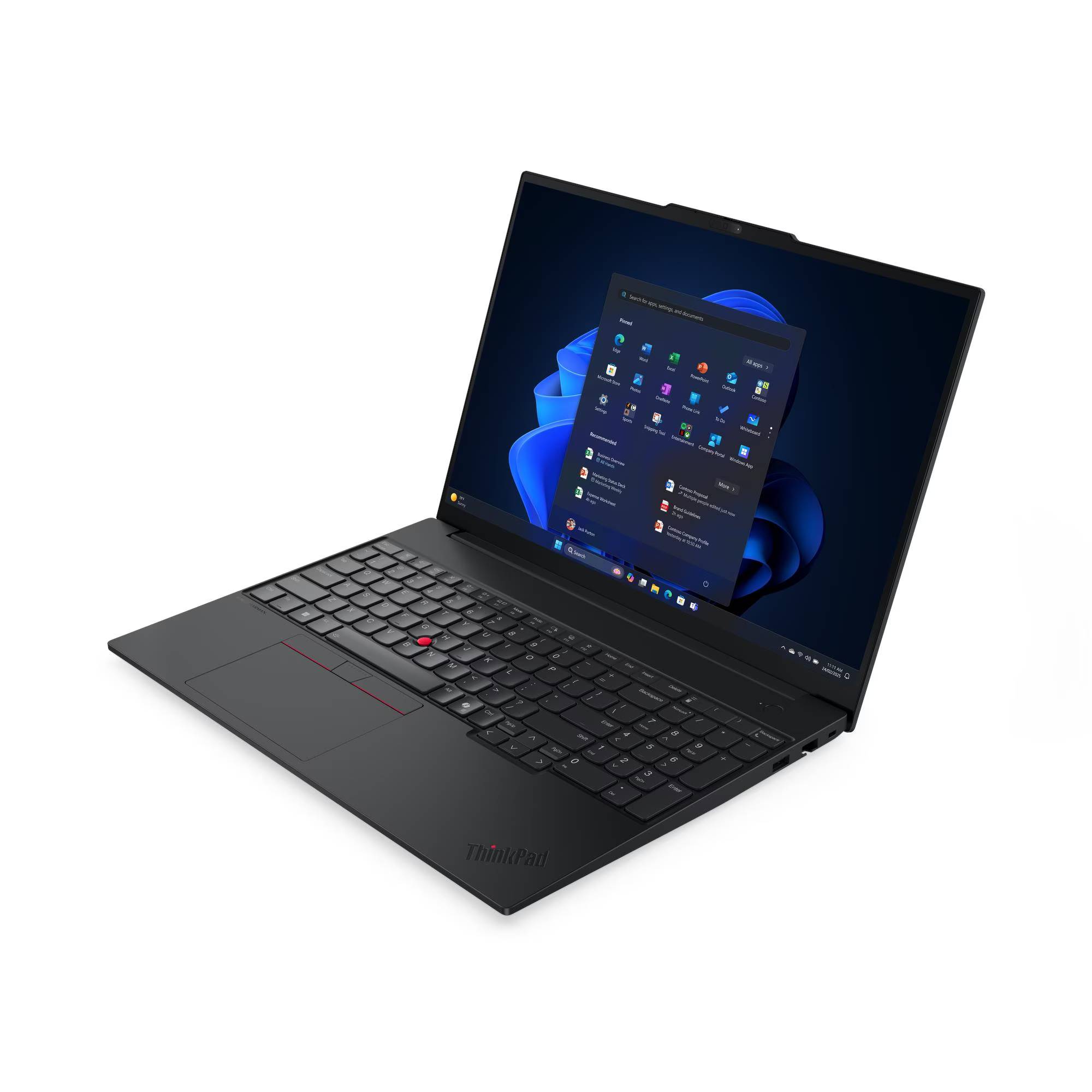 Laptop LENOVO Thinkpad E16 G3, Core Ultra 7 255H, 16 GB, 512GB SSD, W11P, Pantalla 16 pulgadas, 1 año de garantia COMLEV6700