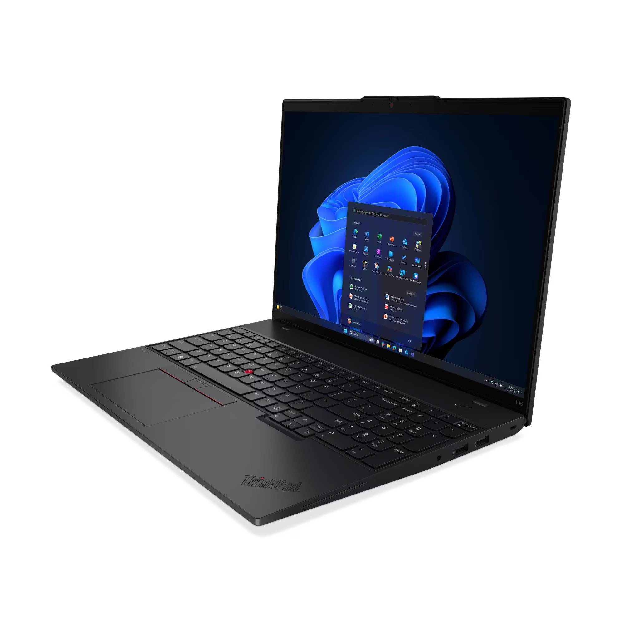 Laptop LENOVO Thinkpad L16 G2, 16 pulgadas, Intel Core Ultra 7 255U, 16 GB, 512 GB SSD, Windows 11 Pro COMLEV6710