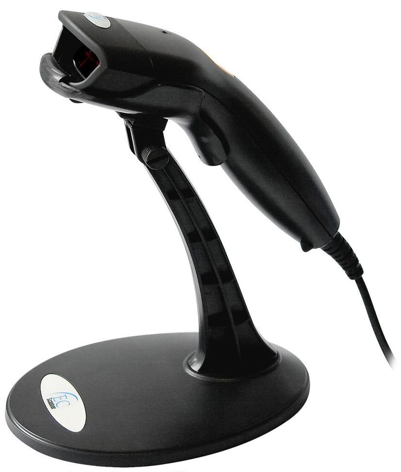 Lector de Código de Barras EC LINE EC-LS9620-USB, 1D, Laser, 2,5 mm, 100 lecturas/s, Alámbrico