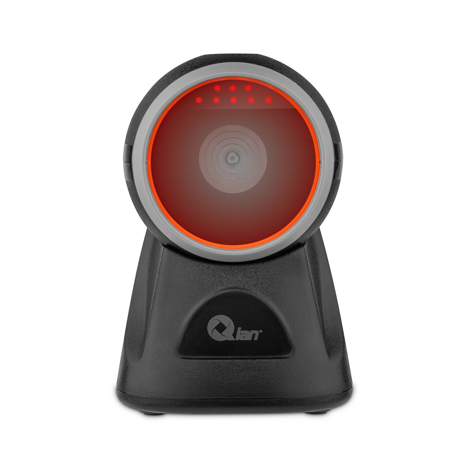 Lector de Código de Barras 2D QIAN Inalámbrico- incluye base de carga, compatible con códigos 1D y 2D