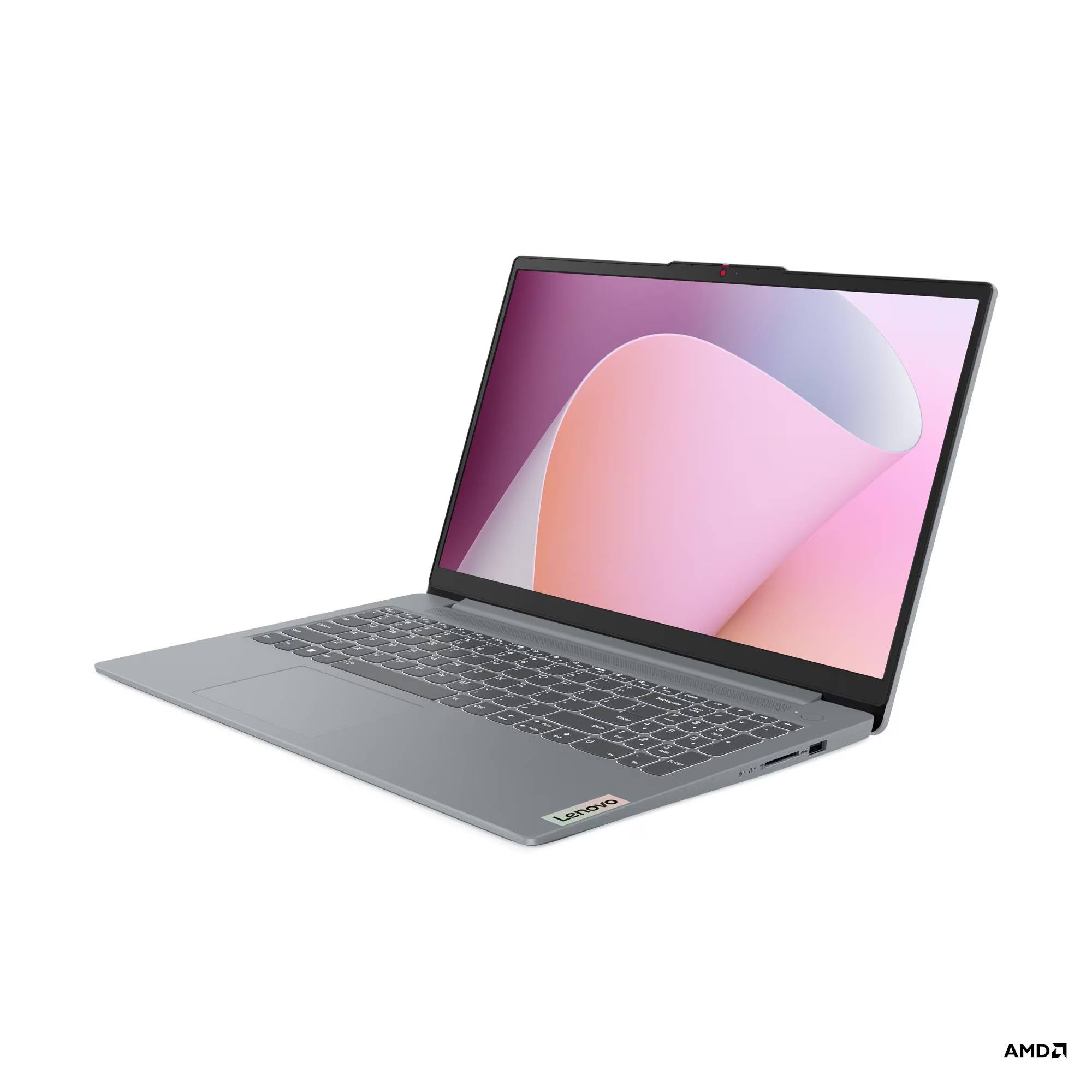 Lenovo IdeaPad Slim 3 15AMN8, AMD Ryzen 5 7520U, 8 GB, 512 GB SSD, Pantalla 15.6 Pulgadas, Windows 11 Home, 1 año de garantia, Incluye maletin. COMLEV6640
