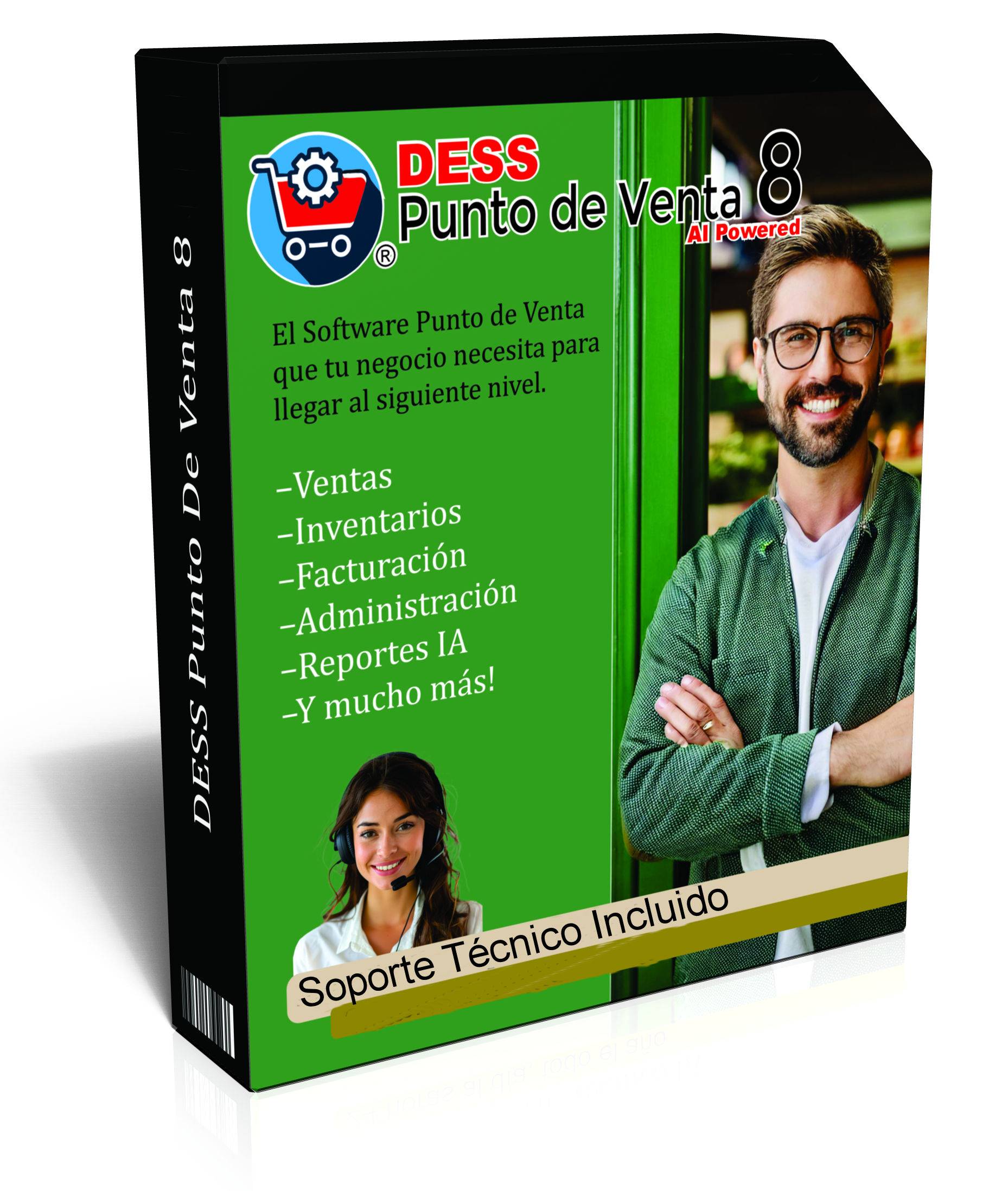 Licencia Electrónica DESS Punto de Venta 8, Vigencia 1 Año. ESDDSS070