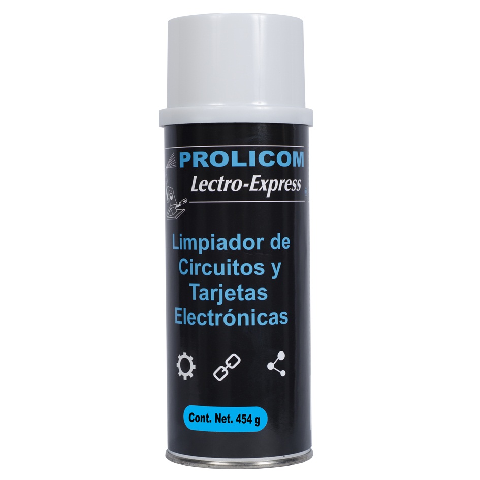 Limpiador antiestático PROLICOM, LECTRO-EXPRESS, 454ml, Limpiador en spray, Anti estáticos de circuitos PROLMP060