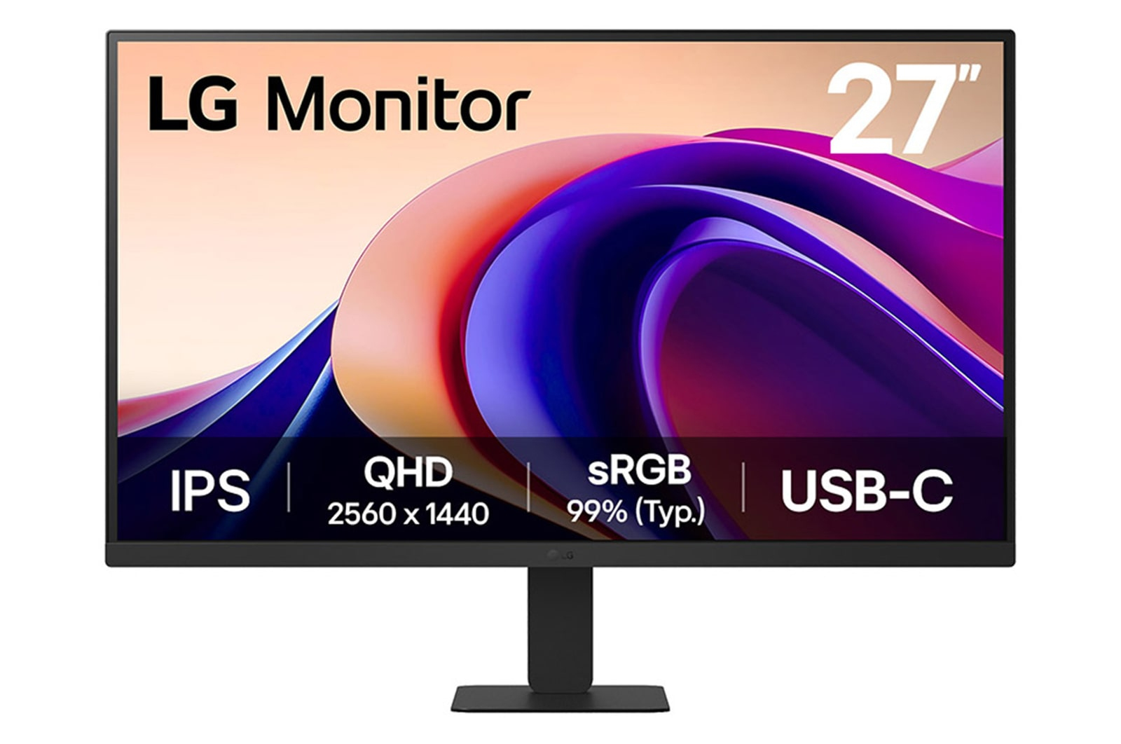 MON LG 27 (27U631A-B) QHD IPS USB-C 100HZ MONLGE3200