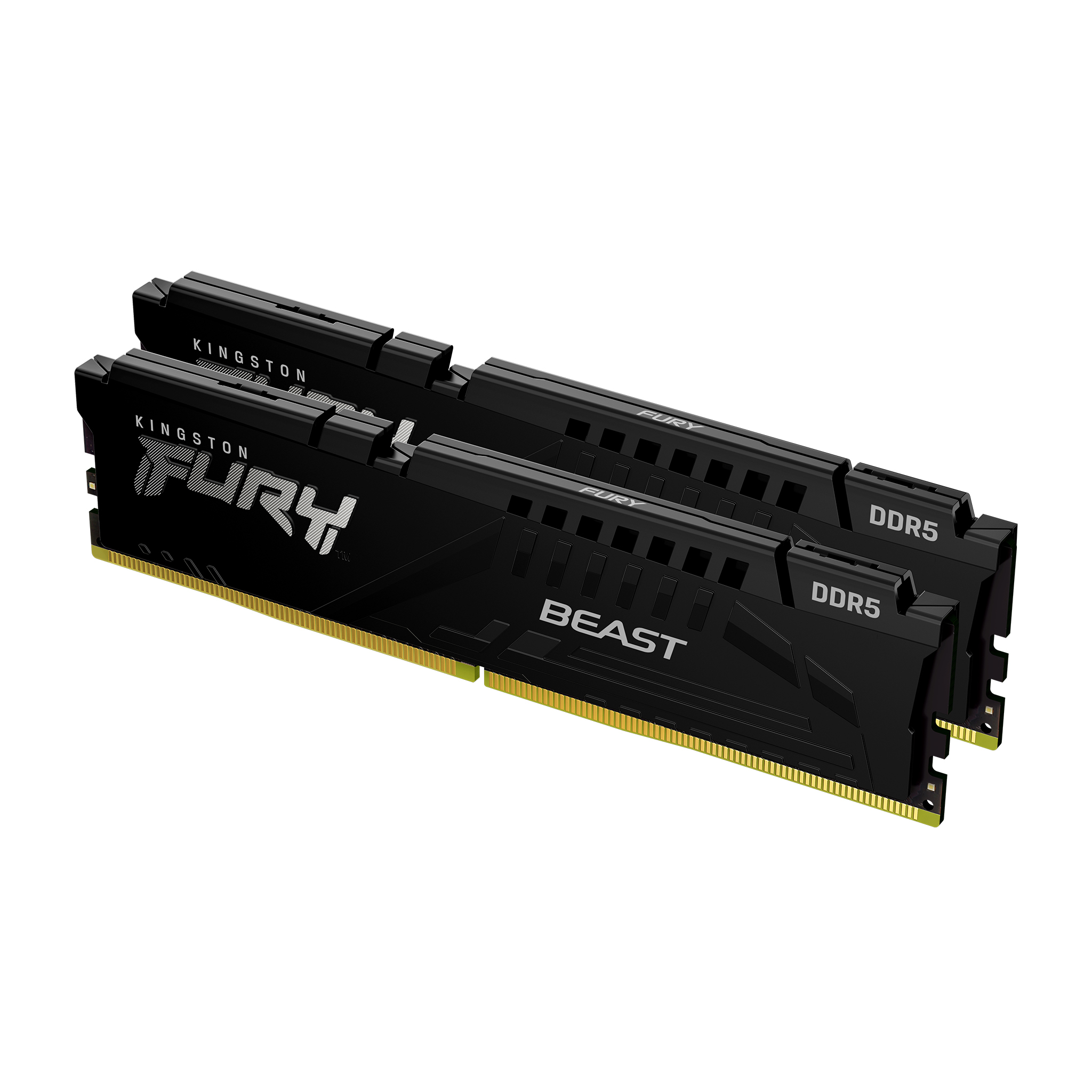 MEMORIA RAM KINGSTON FURY BEAST BLACK EXPO DIMM DDR5 16GB (2x8GB) 5600MT/S CL36 1RX16 1.25V (KIT OF 2)