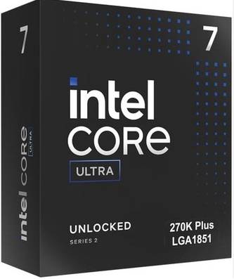 Procesador Intel® Core™ Ultra 7 Plus, BX80768270K, 3.2 Ghz, 24 núcleos, LGA 1851, 36 TOPS (SIN DISIPADOR
