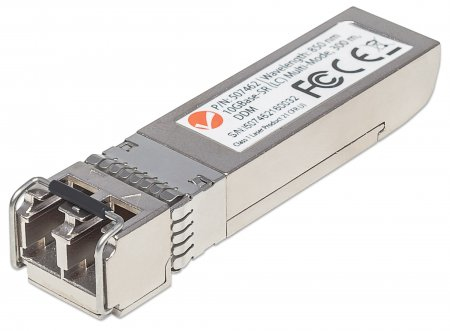 Modulo SFP + INTELLINET 507462, 300 m, SFP+, 11100 Mbit/s, SR, Fibra óptica