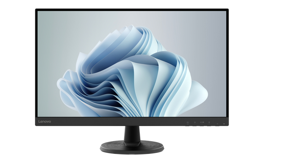 Monitor Lenovo C27-40, Pantalla 27 pulgadas HD (1920x1080), HDMI, VGA, Color Negro, Garantía 3 Años con fabricante. MONLEN1320