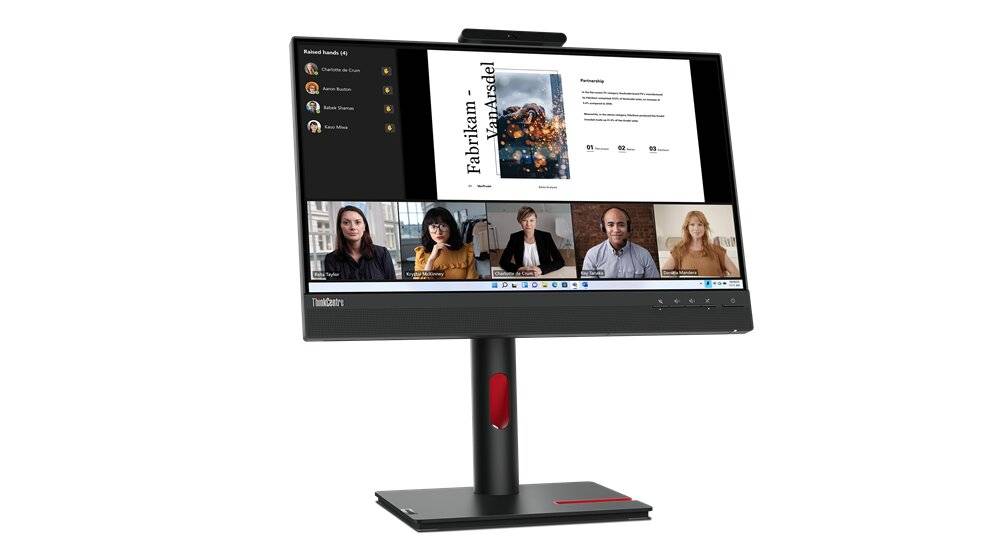 Monitor Lenovo TIO22 G5, Pantalla 21.5 Pulgadas (1920x1080) HDMI, DisplayPort, Garantia 3 años con fabricante. MONLEN1430