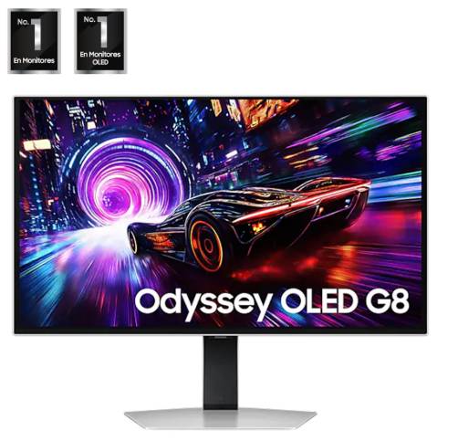 Monitor para juegos Odyssey OLED G8 G81SF 4K 240Hz de 32 Pulgadas, Safeguard+,  LS32FG810SLXZX MONSMG2350