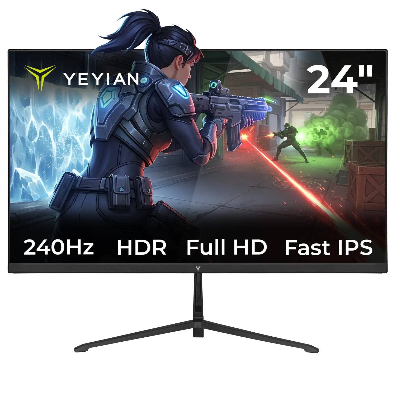 Monitor Gamer 23.8 Pulgadas  Yeyian Modelo: YMF-FP24-M1