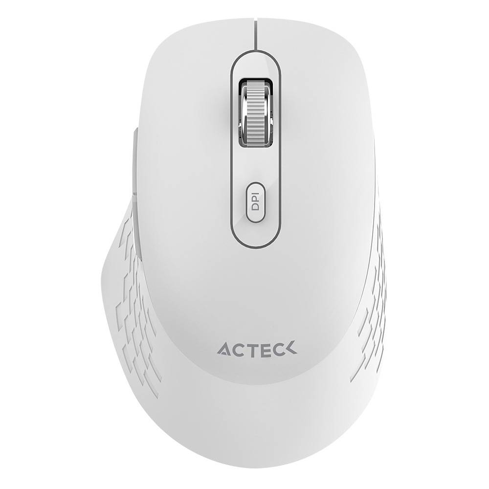 Mouse Acteck  Optimize Flow MI480 Mouse Optico Inalámbrico, Conexión Dongle 2.4MHz, Rango de Conexión 10m, 5 Botones + Scroll MOUACT350